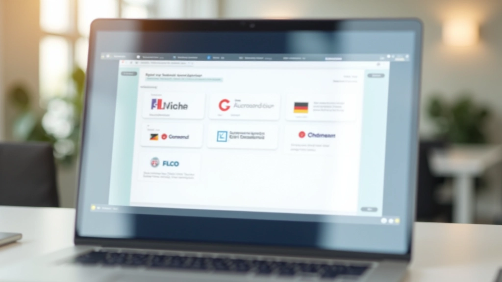 Verschiedene deutsche Bank-Logos und Apps auf einem Laptop-Bildschirm nebeneinander